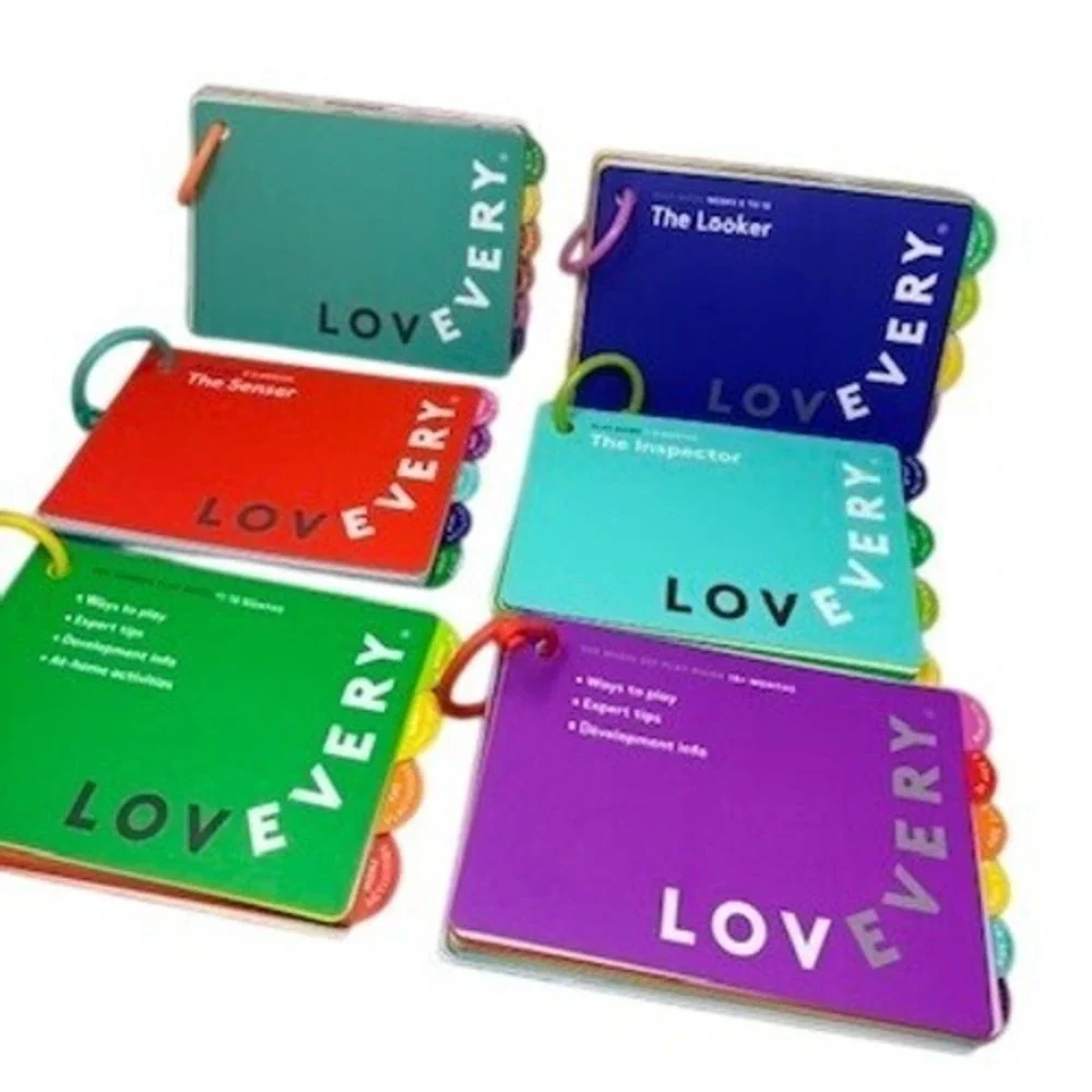 Lovevery Play Guide Lot 6 Booklets The Looker Senser Inspector Thinker 0-18m+